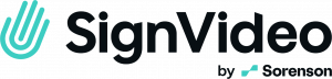 SignVideo by Sorenson logo